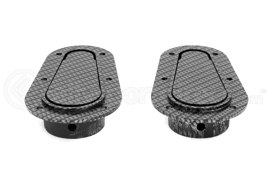 Aerocatch Hood Pins Flush NonLocking Carbon Look 1253000