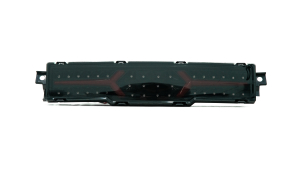 OLM V1 Rear Fog Light Smoke Lens / Black Base / Red Bar w/ OLM Plug and Play Harness - Subaru BRZ / Toyota GR86 2022+