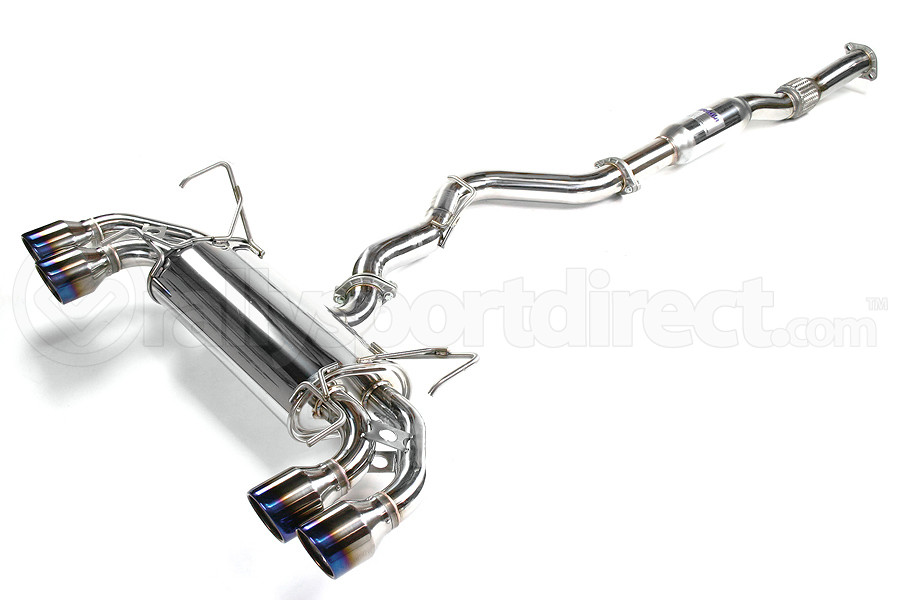 Invidia Q300 Cat Back Exhaust Titanium Tip Subaru Wrx Sti 2008