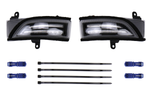 OLM Sequential Mirror Turn Signals with DRL's Clear - Subaru Models (Inc. WRX / STI 2015+ / Forester 2015 - 2018)