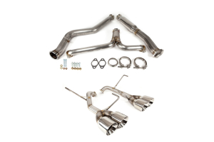 Nameless Performance Cat Back Exhaust System W Muffler