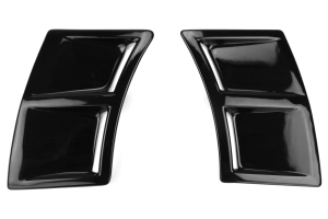 OLM S207 Style Paint Matched Rear Bumper Vent Inserts - Subaru WRX / STI 2015+