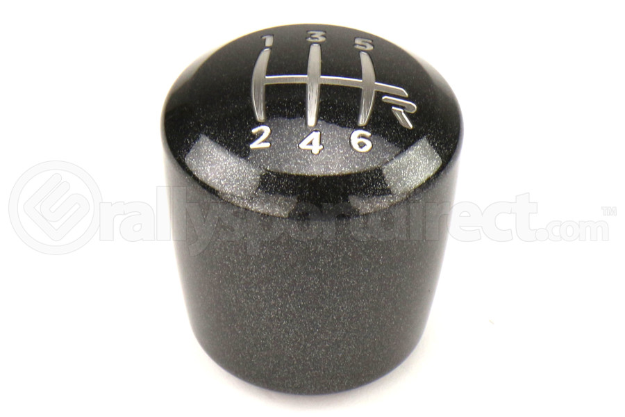 Raceseng Ashiko Black Metallic Shift Knob w Engraving Subaru WRX STI