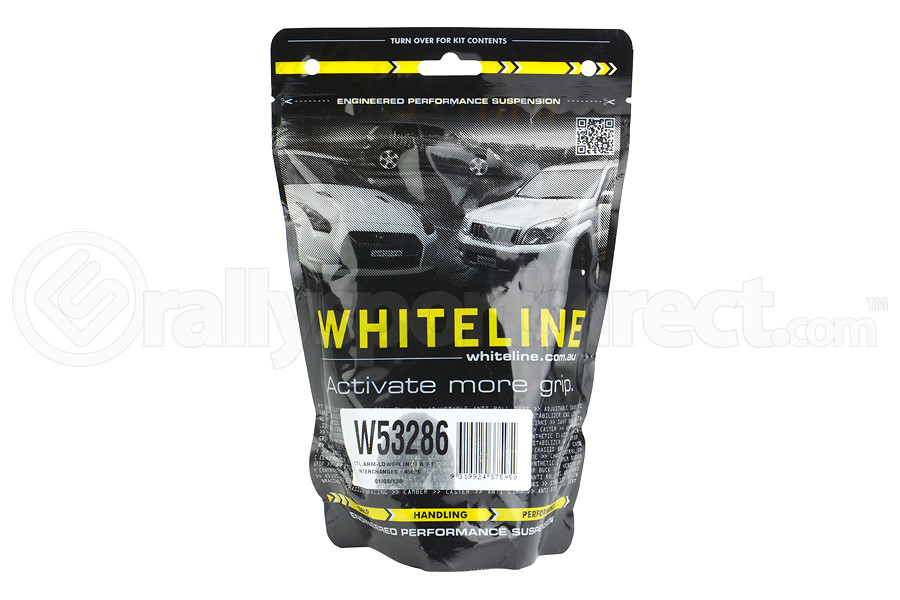 Whiteline Lower Inner Front Control Arm Bushings (Part Number: W53286) Whiteline Lower Inner Front Control Arm Bushings - Ford/Mazda Models (inc. 2007-2013 Mazdaspeed3)