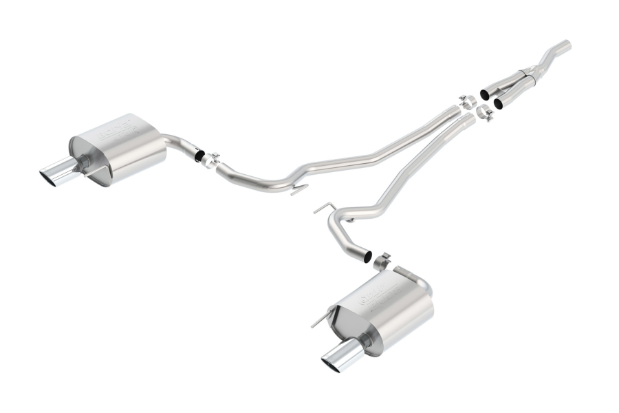 Borla ATAK Cat Back Exhaust - Ford Mustang Ecoboost Coupe 2015-2017