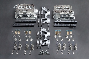 IAG Stage 4 Cylinder Head Package w/ Combustion Chamber Mod Includes GSC S3 Camshafts - Subaru WRX 2002-2005