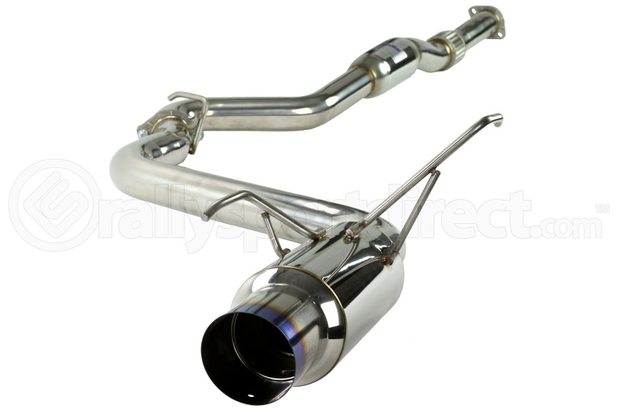 Invidia N1 Cat Back Exhaust Single Titanium Tip Subaru Wrx Sti
