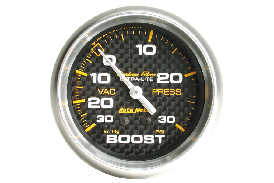 Autometer Carbon Fiber Boost Gauge Mechanical 52mm 4803Rallysport Direct