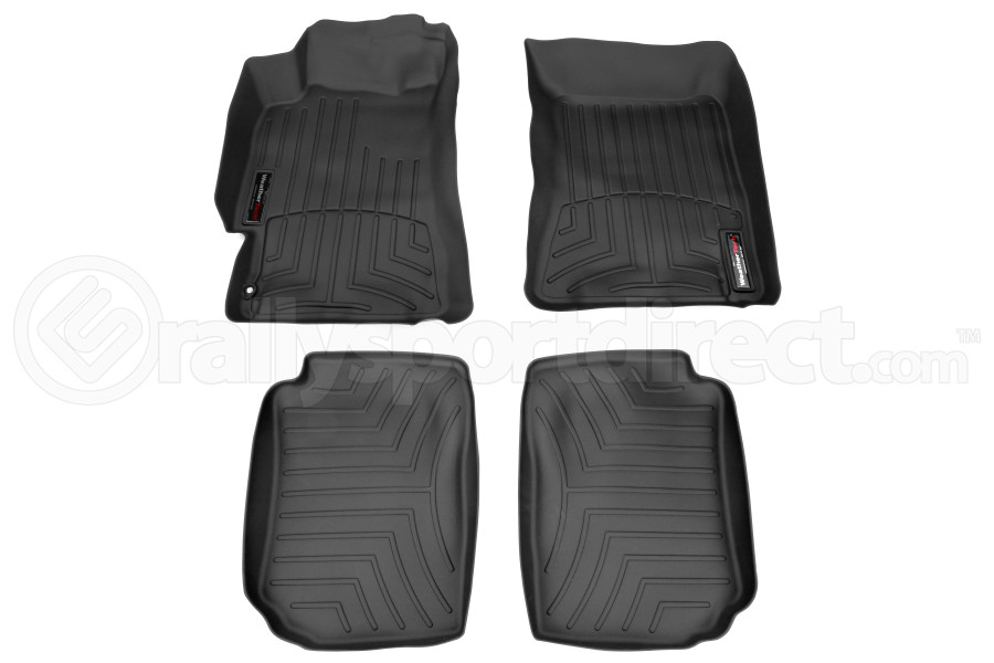 Weathertech Floorliners Black Front And Rear Subaru Wrx Sti 2004