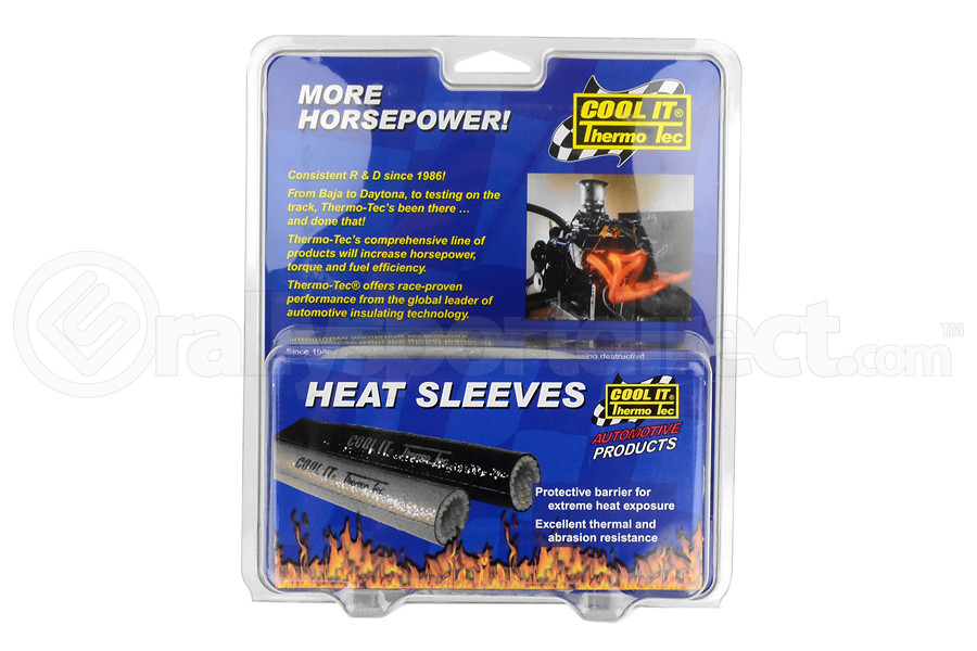 Thermo Tec Heat-Sleeves 1/2in x 3ft Silver (Part Number: 18051) Thermo Tec Heat-Sleeves 1/2in x 3ft Silver (Part Number: )