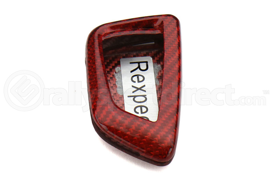 Rexpeed Dry Carbon Key Fob Cover Red - Toyota Supra 2020+