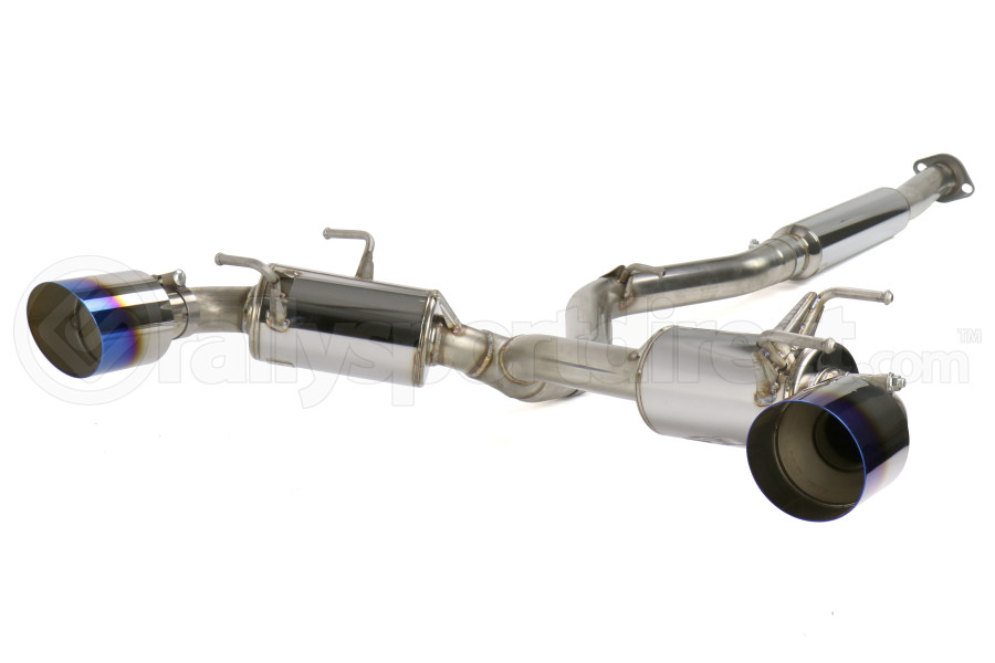 Mxp Comp Rs Cat Back Exhaust Blue Burnt Tips Subaru Limited 2013