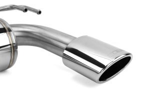 COBB Tuning Cat Back Exhaust Stainless Steel Oval Tips - Mitsubishi Evo X 2008-2015