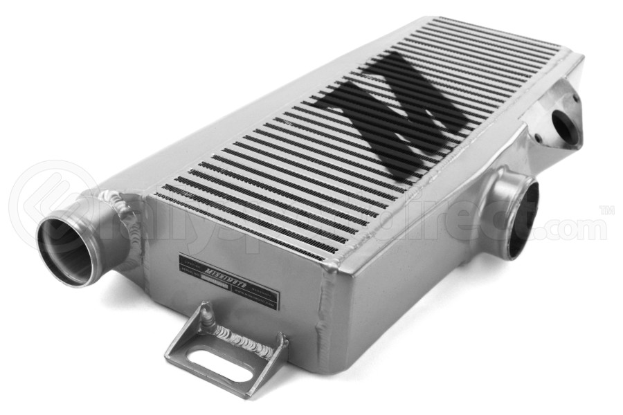 Mishimoto Silver Top Mount Intercooler W Blue Hoses