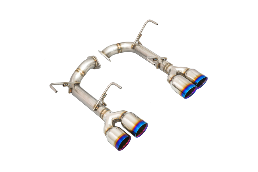 Remark Axle Back Exhaust Muffler Delete Burnt Double Wall Tips