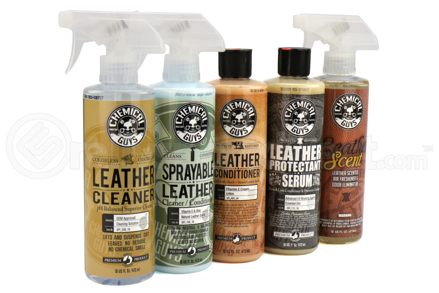 Chemical Guys Leather Lovers Kit HOL_113 Free ShippingRallysport