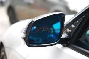 Rexpeed Polarized Blue Mirrors w/Heated Anti Fog and Blind Spot Monitoring - Toyota Supra 2020+