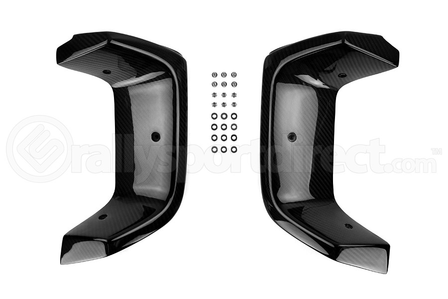 Automotive Carbon Rear Bumper Exhaust Heat Shields for 08 09 10 1114