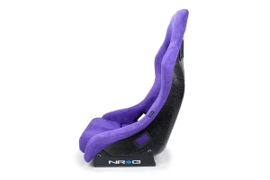 NRG Innovations FRP PRISMA Medium Competition Seat Vegan Alcantara Purple - Universal