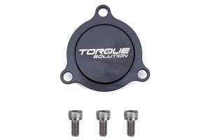 Torque Solution Blow Off Valve Block Off Plate - Ford Focus RS 2016 - 2018