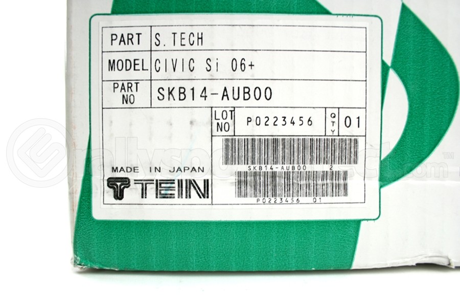 Tein S. Tech Spring Kit (Part Number: SKB14-AUB00) Tein S. Tech Spring Kit (Part Number: )
