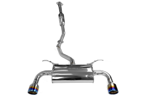 Invidia Q300 Cat Back Exhaust Titanium Tips - Scion FR-S 2013-2016 / Subaru BRZ 2013+ / Toyota 86 2017+