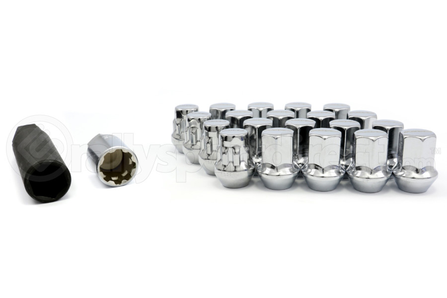 Volk Racing Rays 17 Hex 12X125 Lug Nuts Chrome W1712125CRallysport