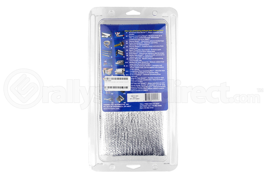 Thermo Tec Aluminized Heat Barrier 40in x 36in (Part Number: 14001) Thermo Tec Aluminized Heat Barrier 40in x 36in (Part Number: )