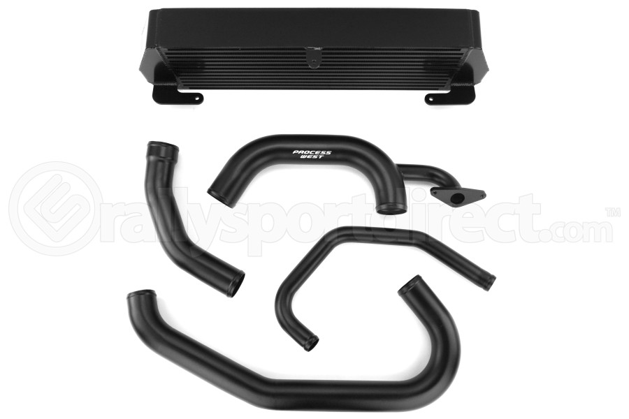 Process West VMount Intercooler Kit Black Subaru WRX STI 20042007