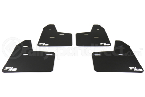 RokBlokz Short Rally Mud Flaps - Mitsubishi Evo X 2008-2015