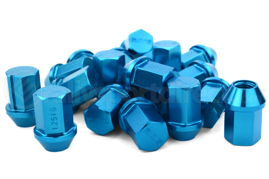 Volk Racing Rays 35MM 12X1.25 Lug Nuts Blue (Part Number: W3512125U) Volk Racing Rays 35MM 12X1.25 Lug Nuts Blue (Part Number: )