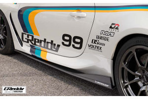 GReddy VOLTEX Side Skirts FRP - Toyota GR86 2022+
