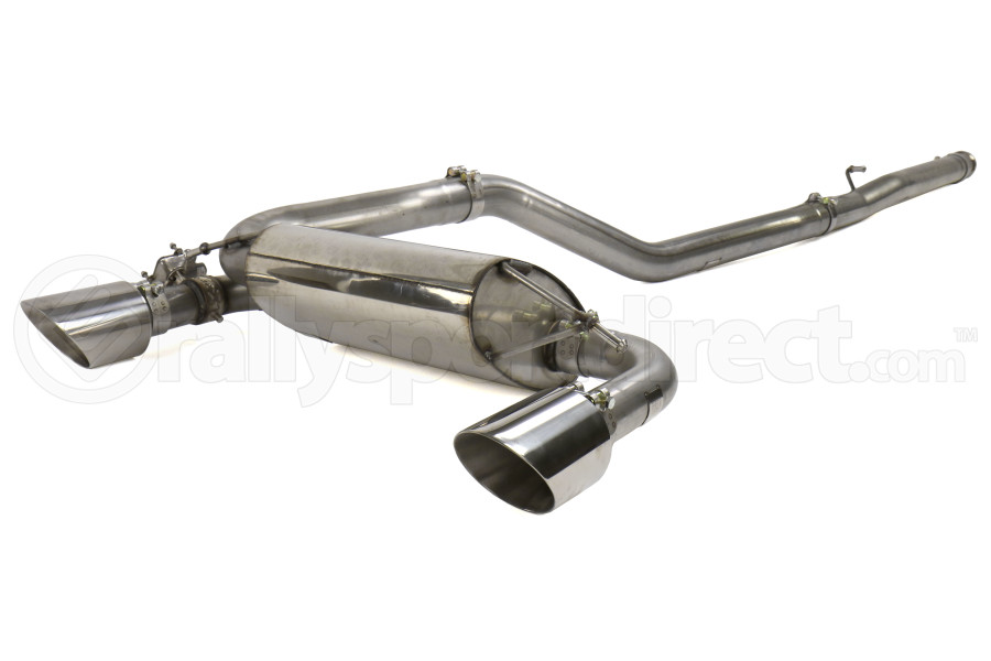 Milltek Cat Back Exhaust 3in Polished Non-Resonated - Ford Focus RS 2016+