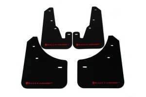 Rally Armor UR Mudflaps Urethane - Mazda 3 2004-2009 (inc. 2007-2009 Mazdaspeed3)