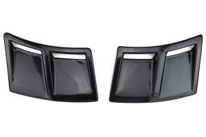 OLM S207 Style Paint Matched Rear Bumper Vent Inserts - Subaru WRX / STI 2015+