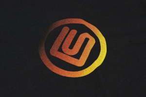 RallySport Direct Gradient Circle T-Shirt Black - Universal