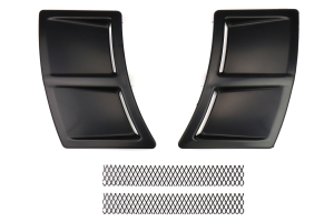 OLM S207 Style Rear Bumper Vent Inserts - Subaru WRX / STI 2015+