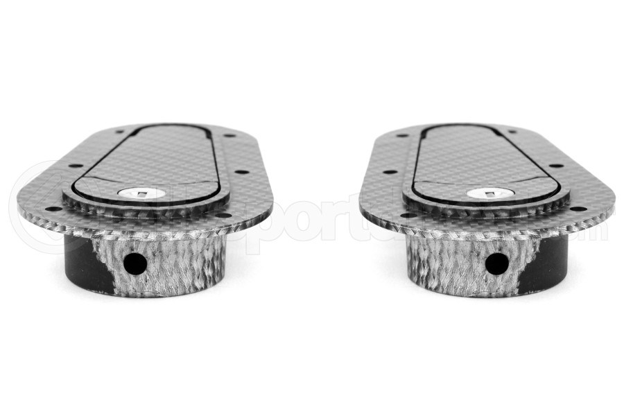Aerocatch Hood Pins Flush Locking Carbon Look 1253100