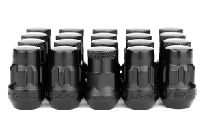 Muteki SR35 16+4 Closed Ended Black Lug Nuts 35mm 12x1.25 - Universal