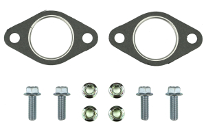 Nameless Performance 3in Quad Exit Axle Back Exhaust Polished - Subaru