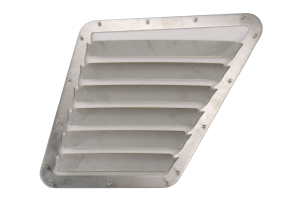 Verus Engineering Hood Louver Kit Raw Aluminum - Ford Fiesta ST 2014+