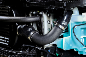 GrimmSpeed Front Mount Intercooler Kit Black Core w/ Black Piping - Subaru WRX 2015 - 2020