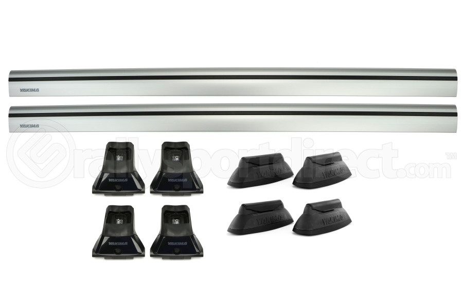 Yakima Roof Rack Kit Silver Bars Subaru Wrx Sti 2008