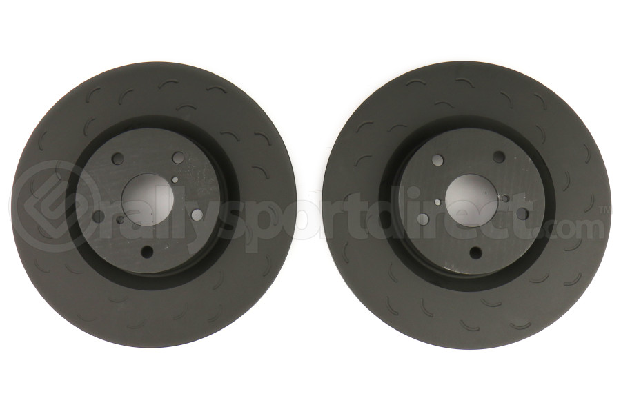 Hawk Talon Brake Rotors Slotted Front Subaru WRX STI 20082014
