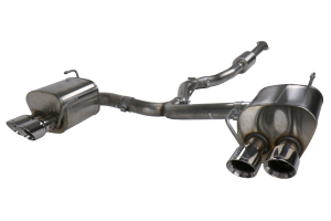 Corsa 3in Cat Back Exhaust System w/ Polished Tips - Subaru WRX / STI 2015+