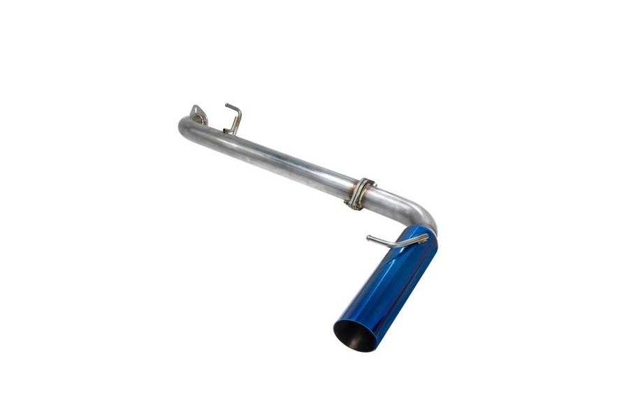 Remark Single-Exit Axleback Exhaust System BOSO Edition Burnt Blue Stainless Steel Tip -  