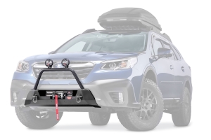 Warn Industries Semi-Hide Winch Mount - Subaru Outback 2020+