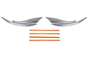OLM Version 2 Paint Matched Headlight Eyebrows - Subaru WRX / STI 2015+