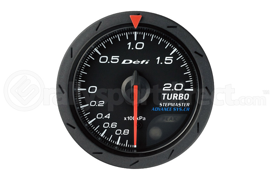 Defi Advance Cr Boost Metric 52mm Gauge Df07802 Free Shipping Rallysport Direct