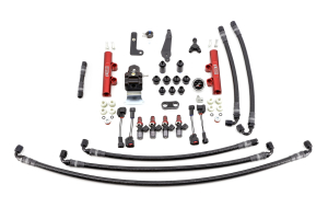 IAG PTFE Fuel System Kit w/ Injectors, Lines, FPR, Fuel Rails - Subaru STI 2008 - 2020
